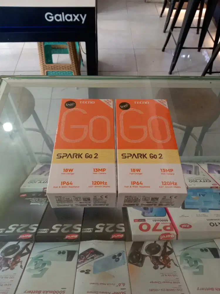 [ fast respon WA ] Tecno Spark GO2 4+4/64 Garansi resmi 13bln
