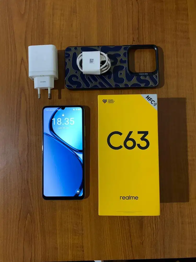 Realme C63 NFC Hijau Giok