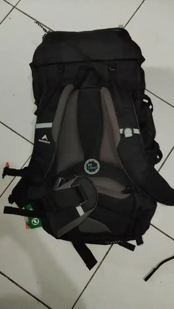 Ransel Eiger Phalanger 45L Hitam Mulus