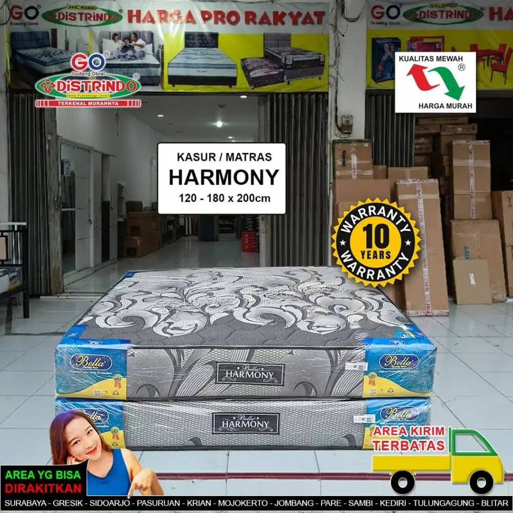 DISTRINDO Matras Springbed Kualitas Super Garansi Resmi