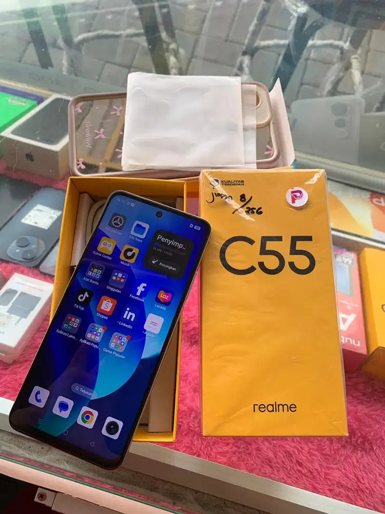 Realme C55 8/256 fullshet segel nominus