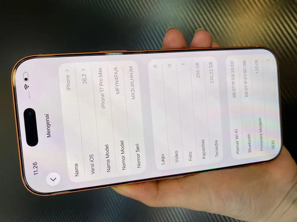 Iphone 17 pro max 256 ibox like new