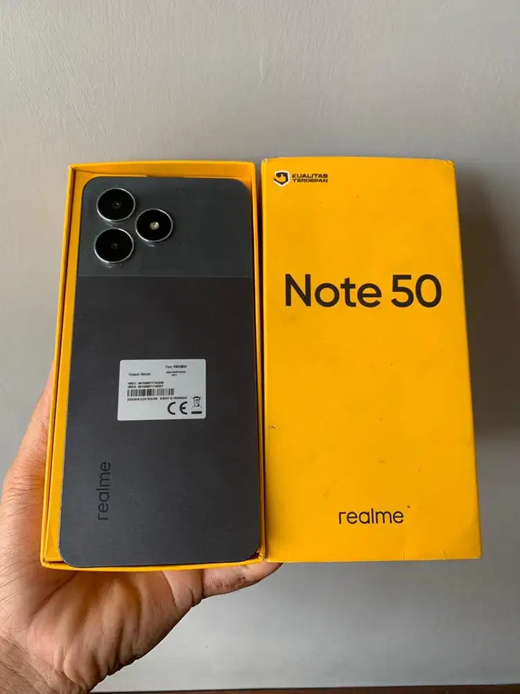 Realme Note 50 4/128 fullshet segel nominus