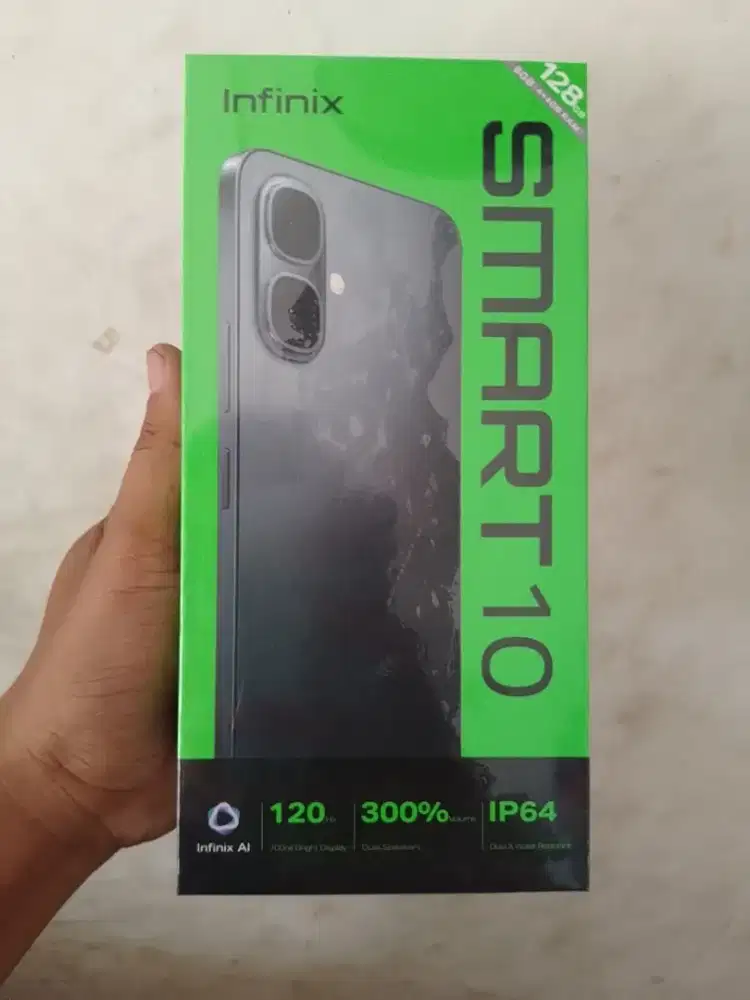 new infinix smart 10 4/128 garansi resmi