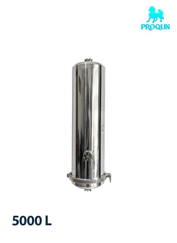 Filter Air PVDF PROQLIN Ultrafiltrasi 5000 LPH Penyaringan 0,01 Micron