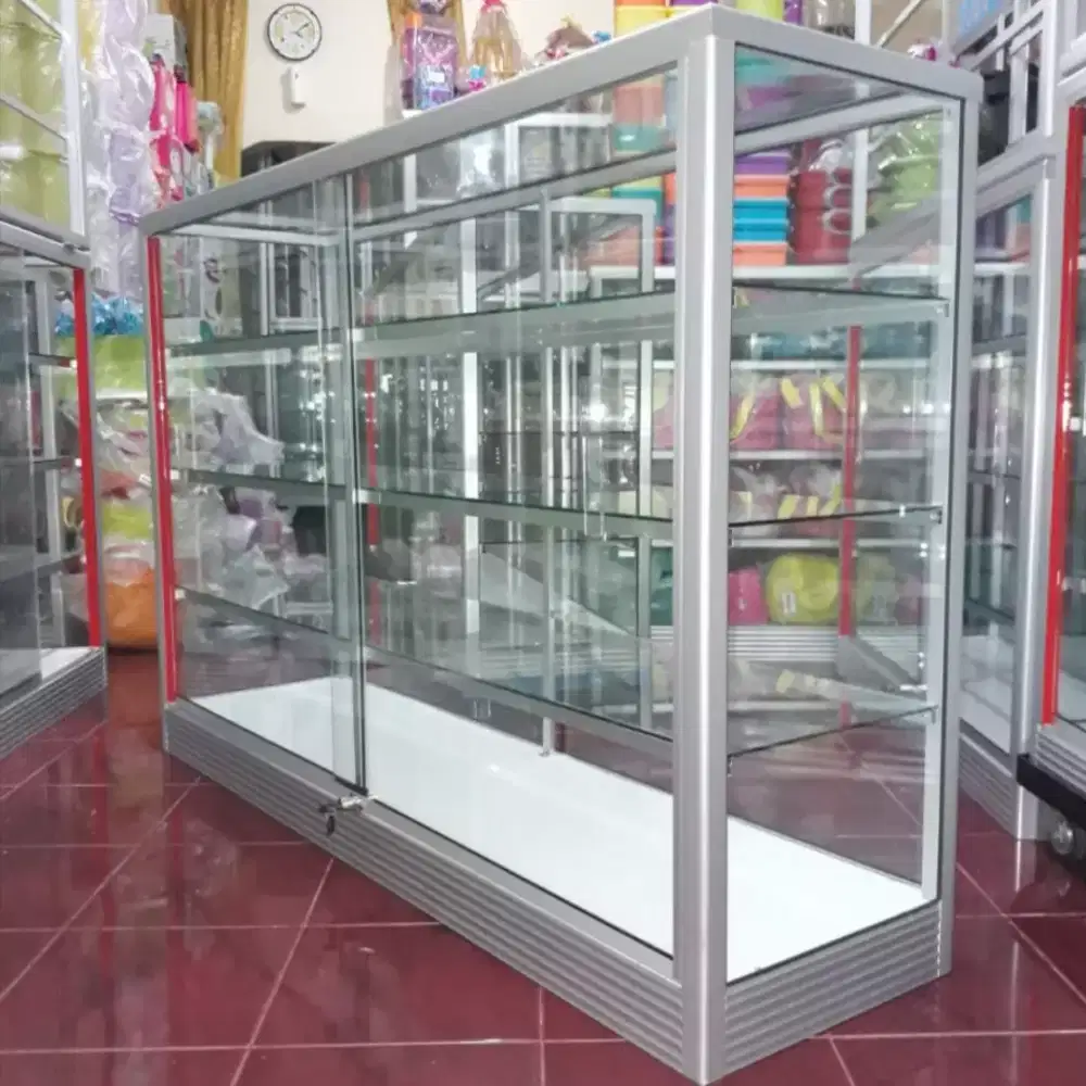 Etalase Panjang 1,5 Meter Siap Kirim