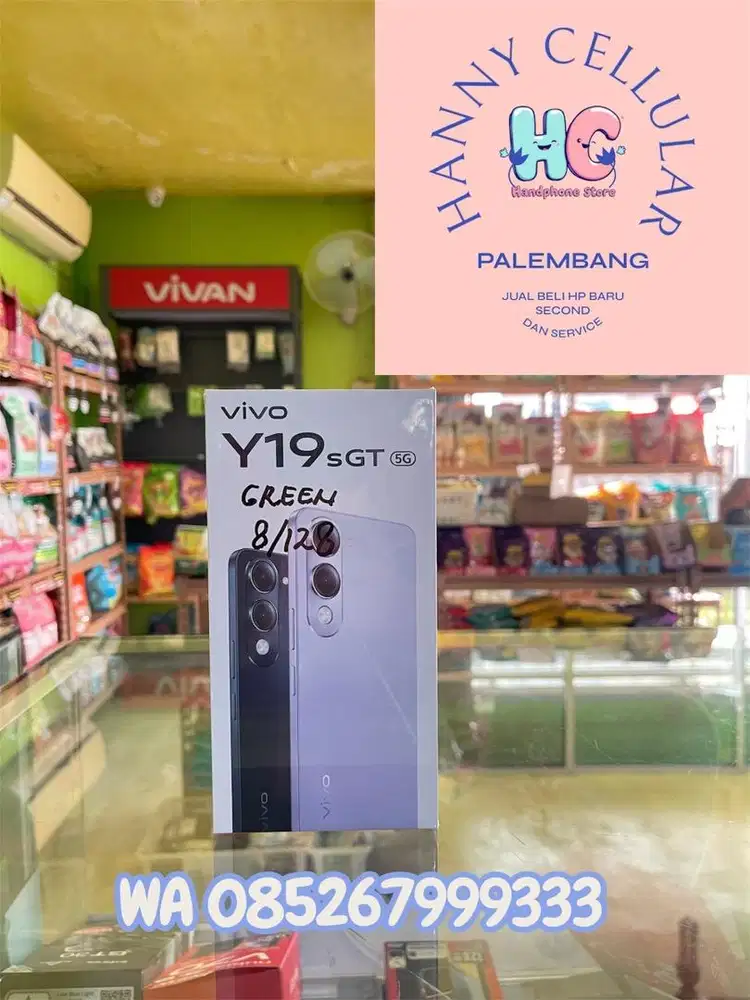 Vivo Y19s GT 5G 8/128 Baru Garansi Resmi