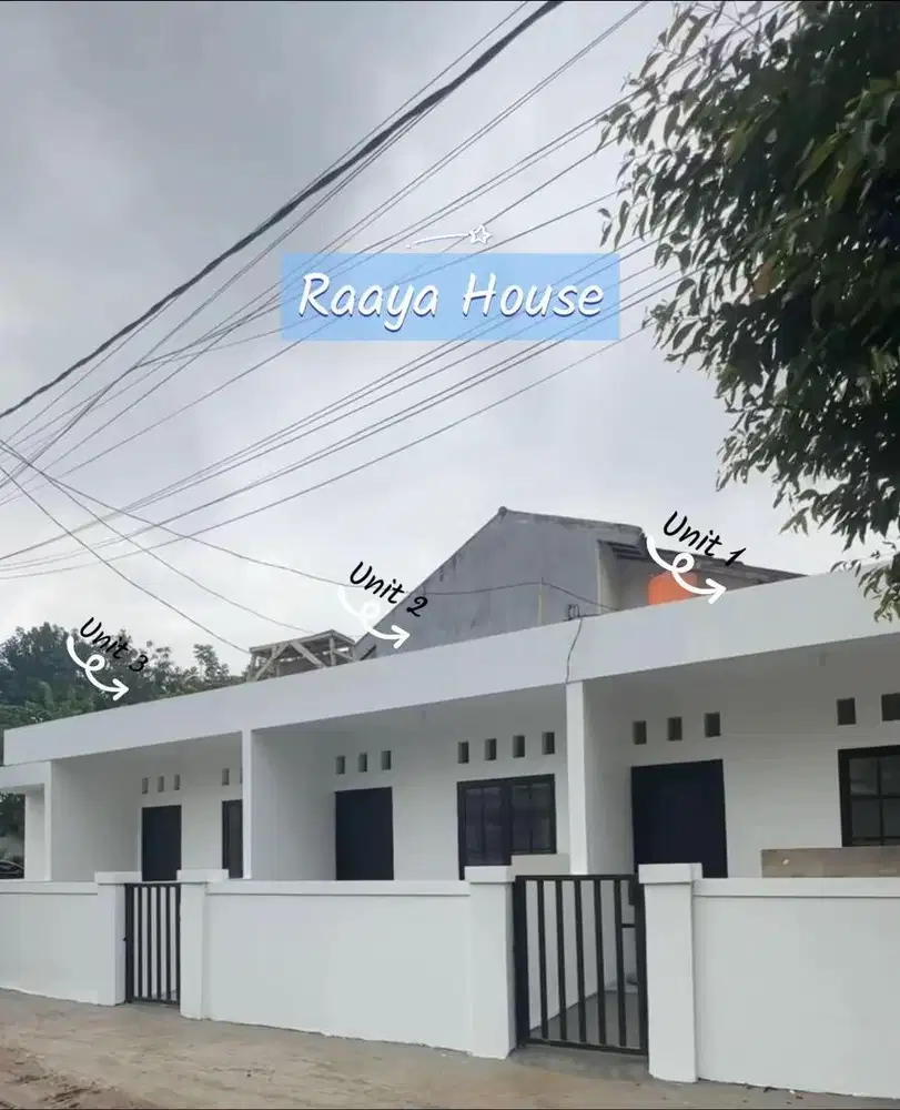 Disewakan Kontrakan Pembangunan Baru di Citereup Cibinong  Kab. Bogor