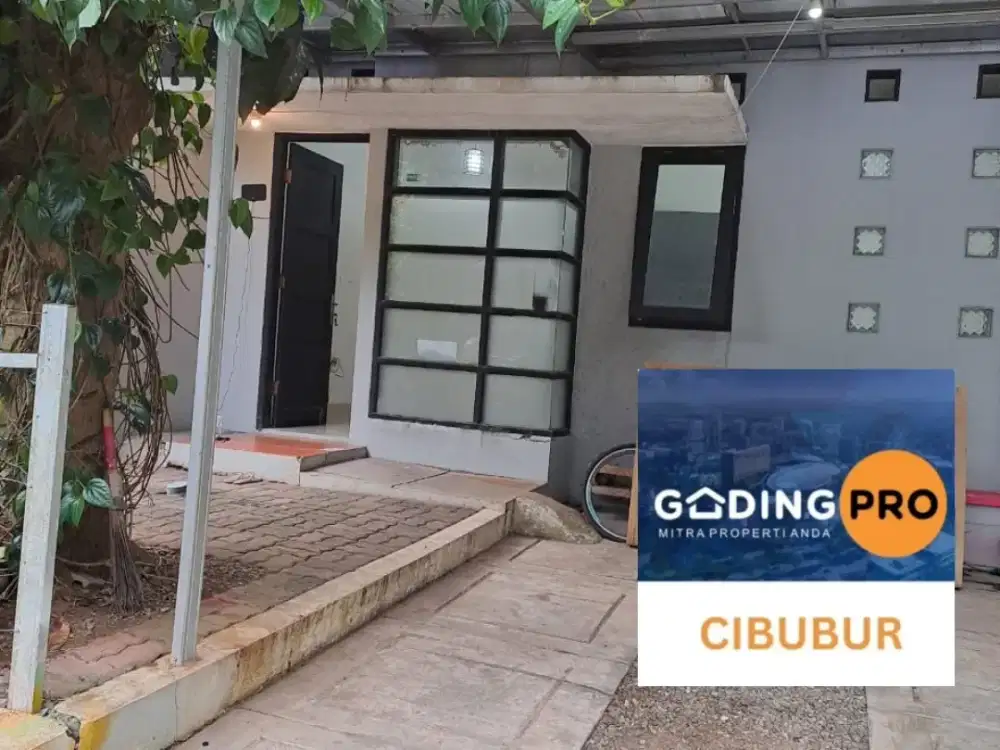 Rumah 1 Lantai Di The Address Cibubur