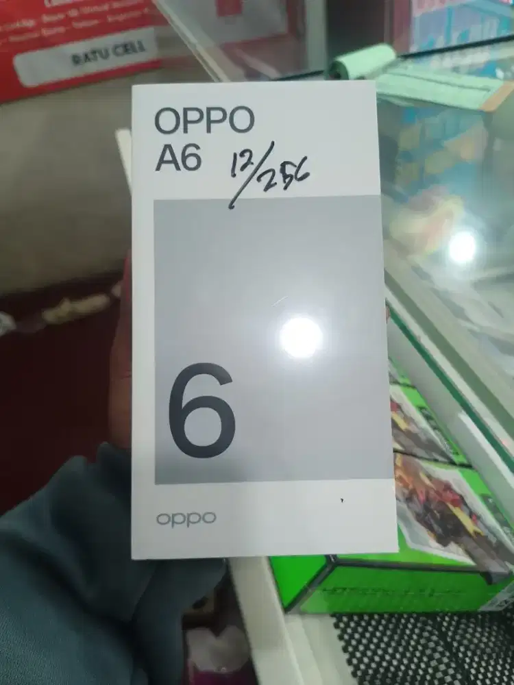 oppo a6 6+6/256 garansi resmi