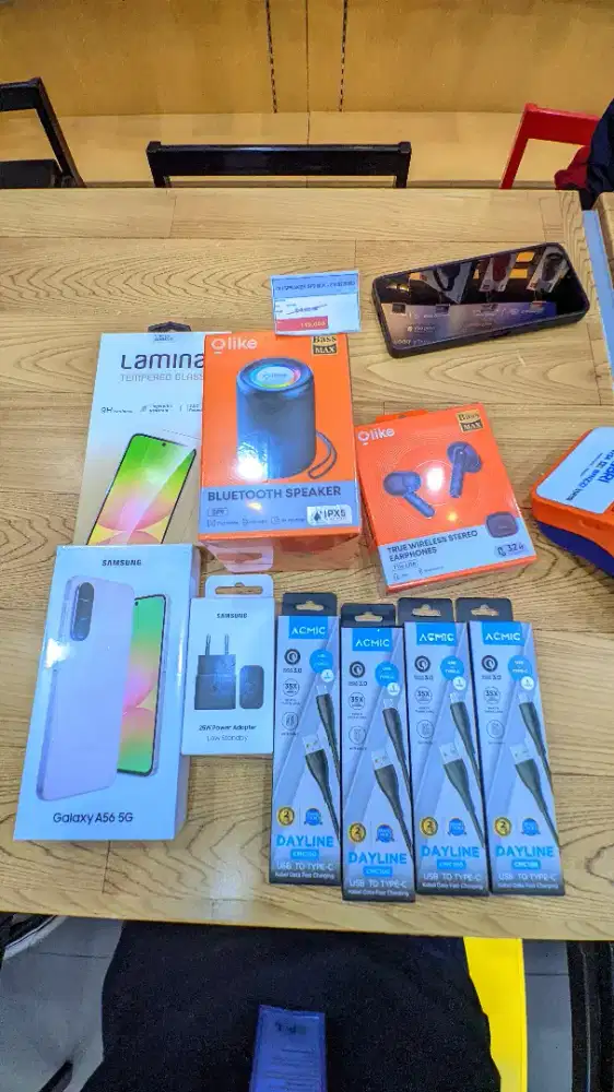 Samsung Galaxy A56 tebus murah Fit3 atau Buds Core