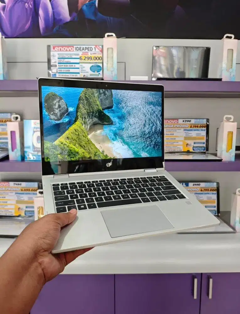 LAPTOP TOUCHSCREEN FLIP | HO PROBOOK X390 SIAP PAKAI | BISA DICICIL