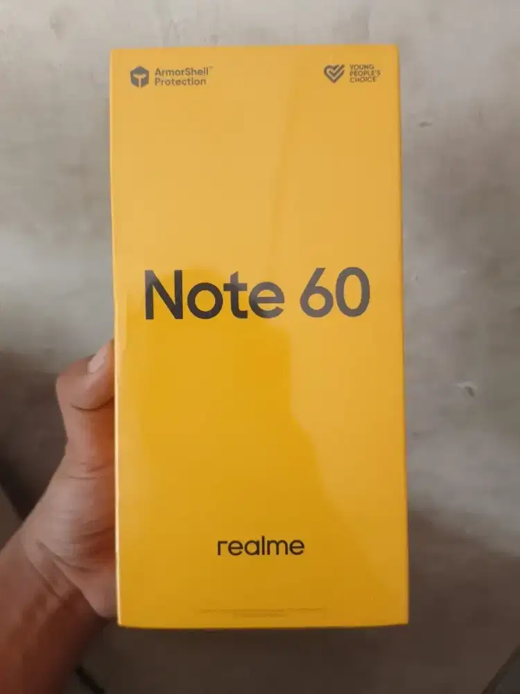 new realme 60x 4/64 garansi resm i