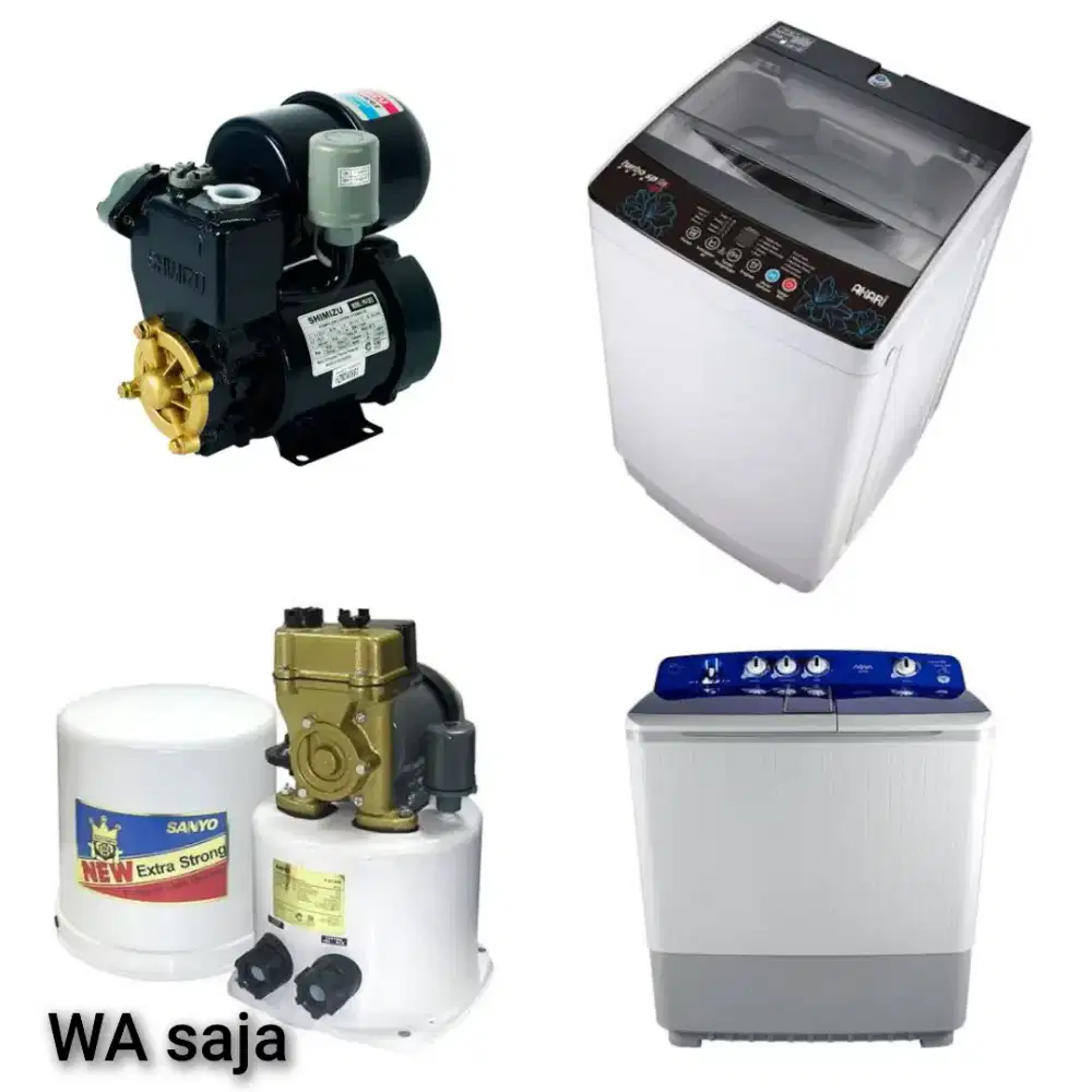 Servis Pompa air Mesin cuci Kipas angin Magic com Dispenser Kulkas