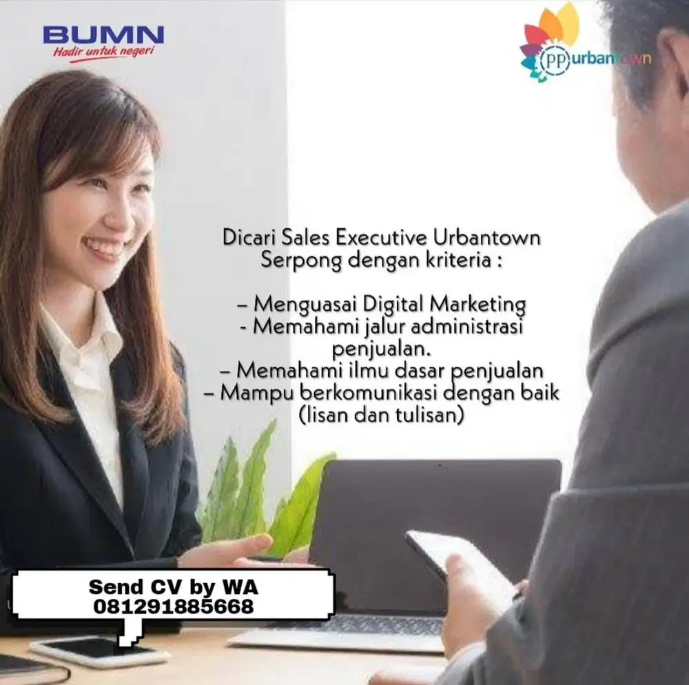 Dicari sales executive