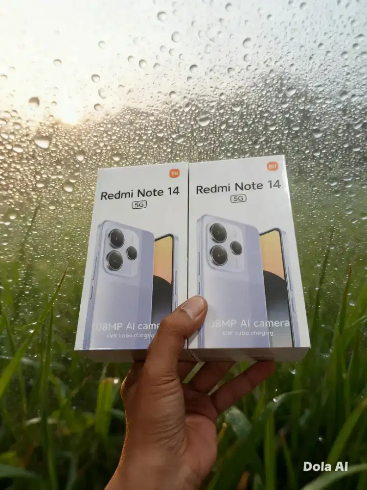 Berminat silahkan WA Redmi Note 14 5G 12/512 garansi resmi 15bln
