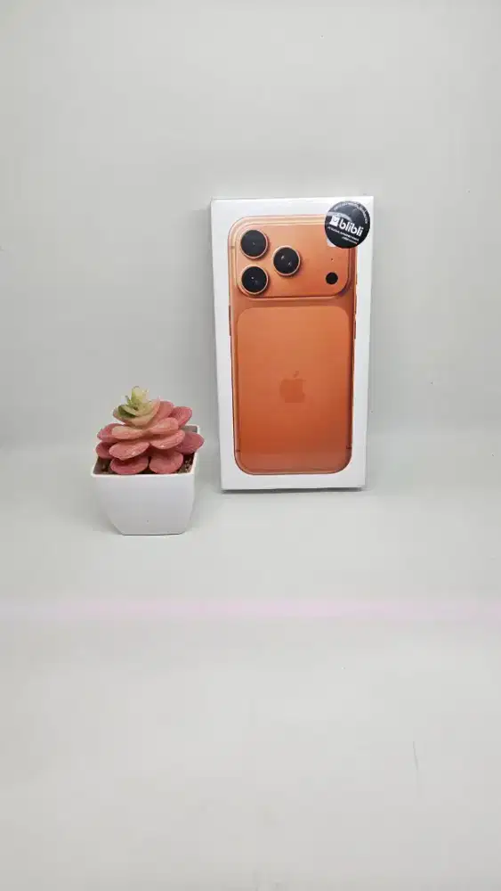 Apple / iPhone 17 pro 256 (cosmic orange) iBox / resmi / SA/A / Blibli