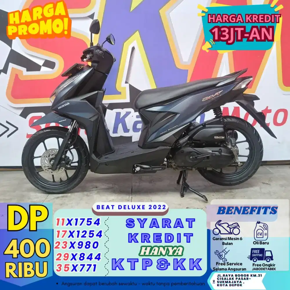 (gebyar DP 500 proses KTP&KK) beat 2022 cash credt