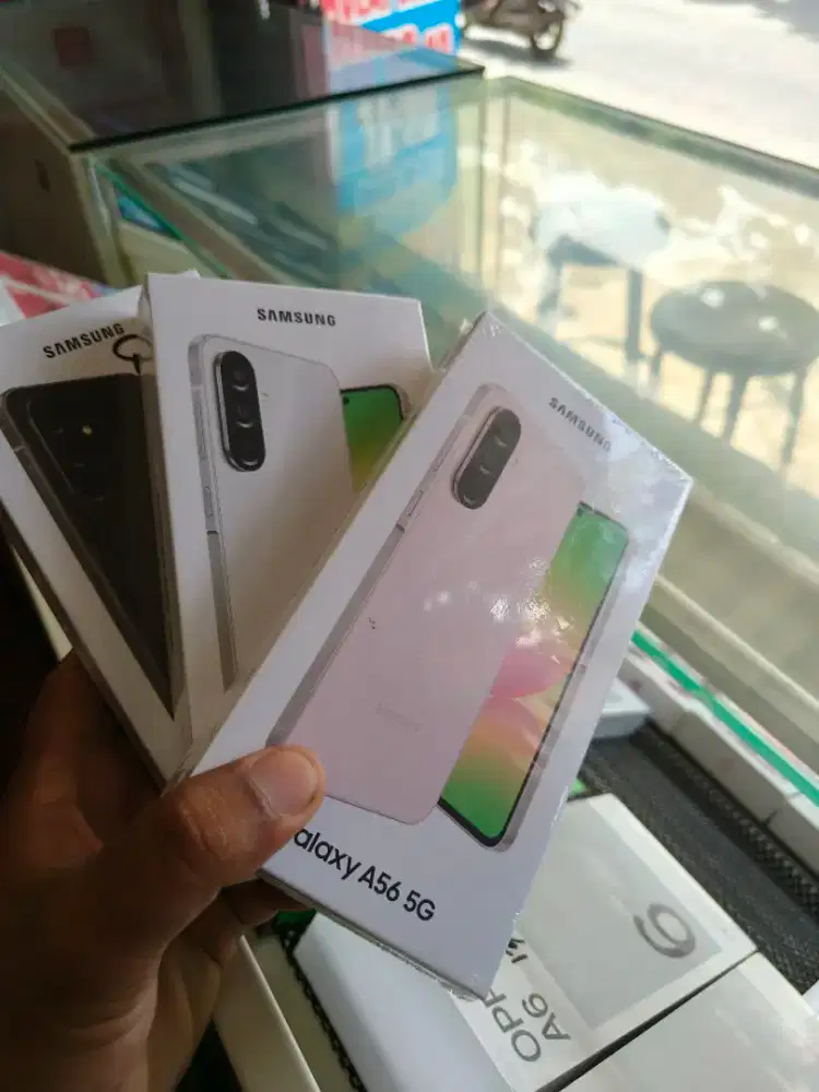 New Samsung galaxy A56 5G ram8/256 garansi resmi 1 tahun