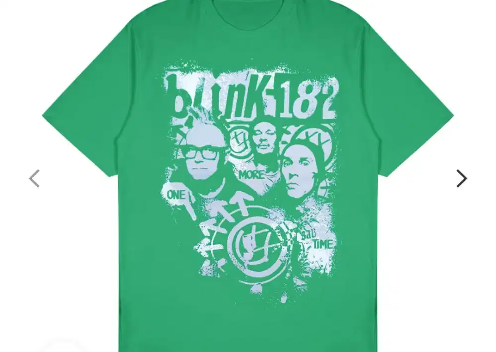 kaos band Blink 182 original
