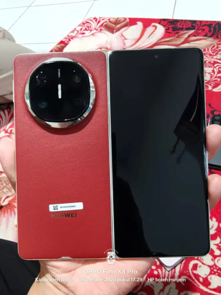 Huawei Mate X6 ram 12 internal 512 fulset ori sesuai photo