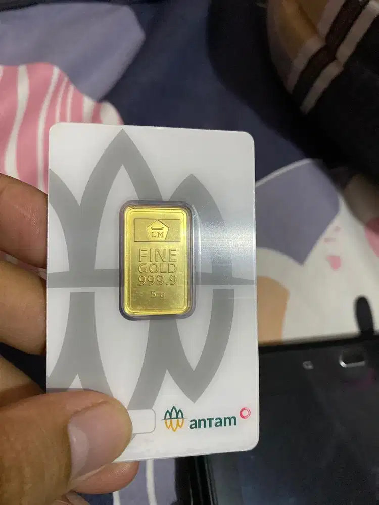 Antam 5 gram kode merah buler