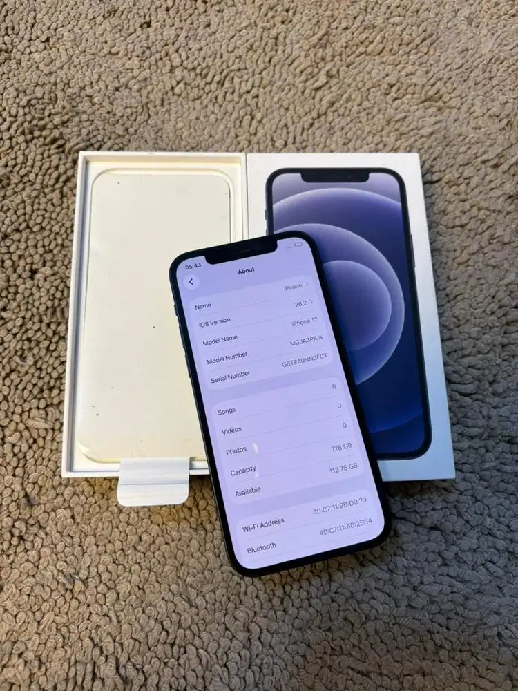 iPhone  12 128Gb iBox Black