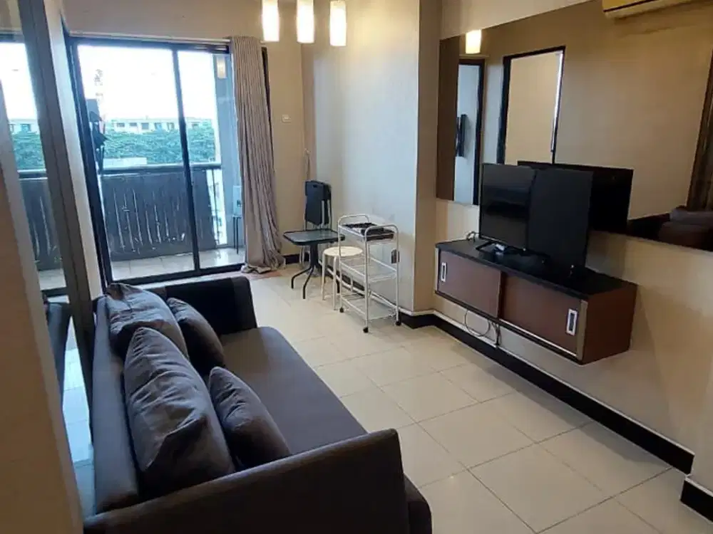 Siap Huni! Cervino Village 2BR Furnished 54 m² – Sertifikat Aman