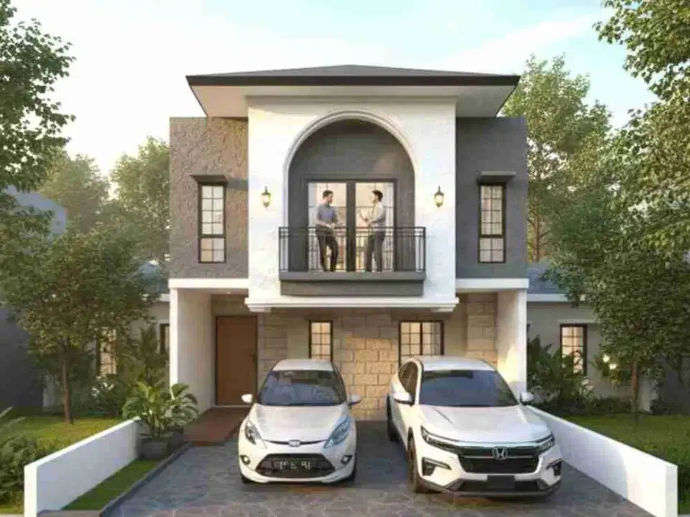 Jual Rumah American Classic Dalam Komplek Besar Di Jagakarsa