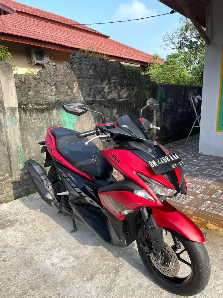DIJUAL AEROX 2017 SS LENGKAP PAJAK HIDUP