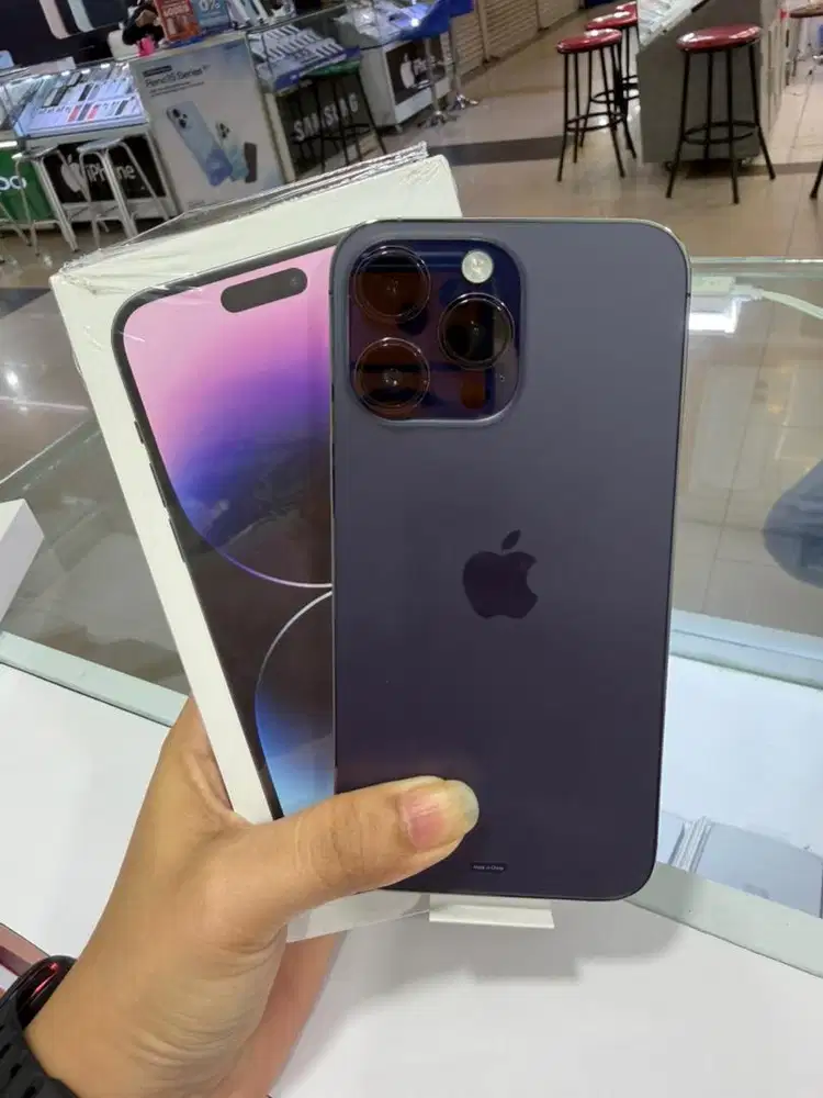 Iphone 14 Promax 128gb Ex Resmi iBox Lengkap Mulus