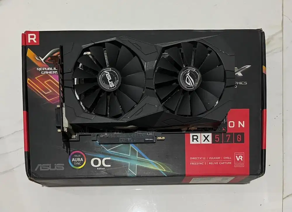 vga rx 570 4gb asus strix