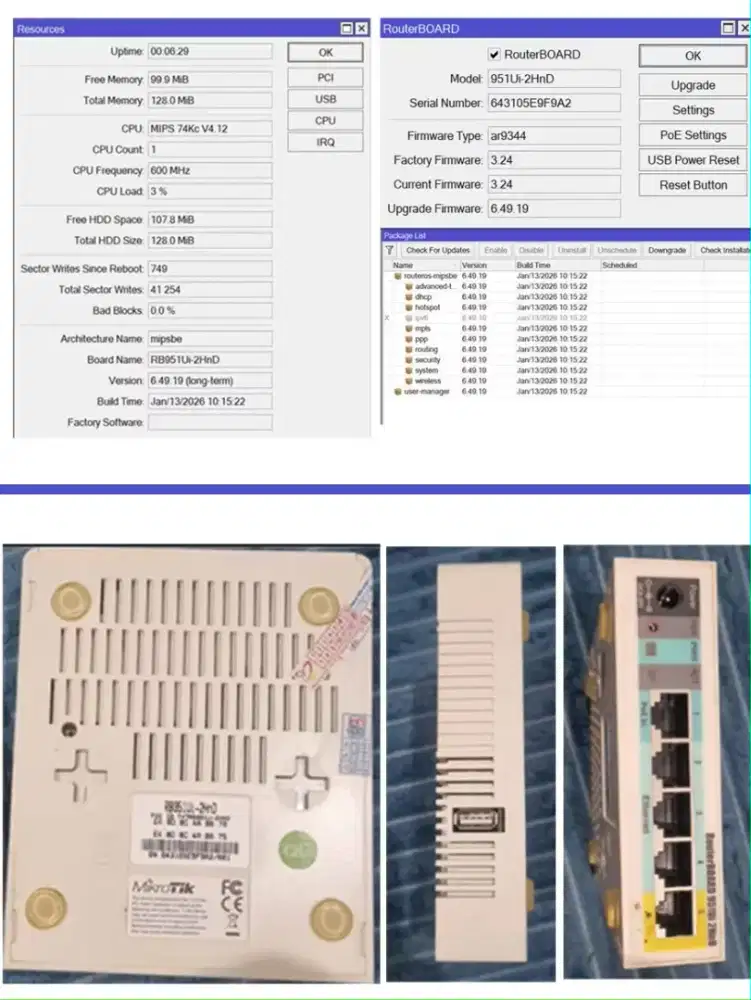 Mikrotik RB951Ui - 2HnD