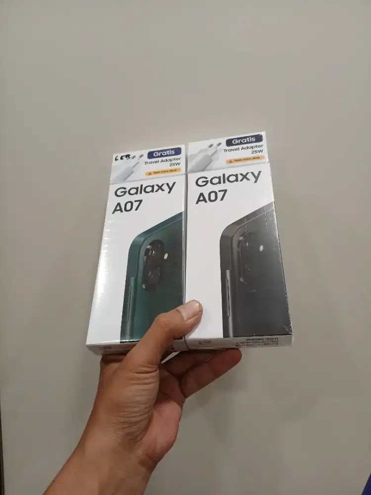Berminat silahkan WA Samsung Galaxy A07 8/256 Garansi resmi 1thn