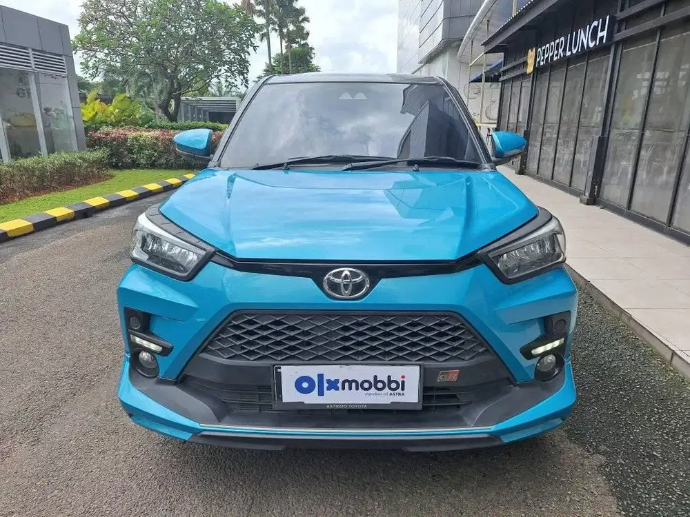 Toyota Raize 1.0 T GR SPORT One Tone Bensin-AT 2021 Biru 9LA