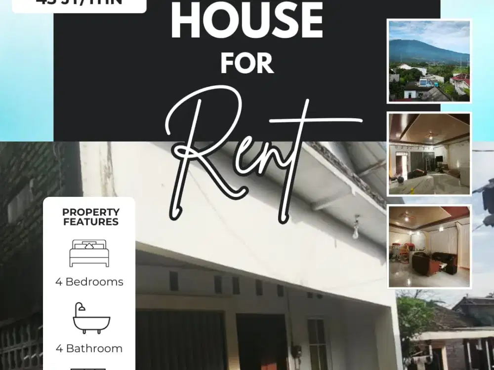 Rumah 3 Lantai Siap Huni Langensari  Depan Nissin Ungaran