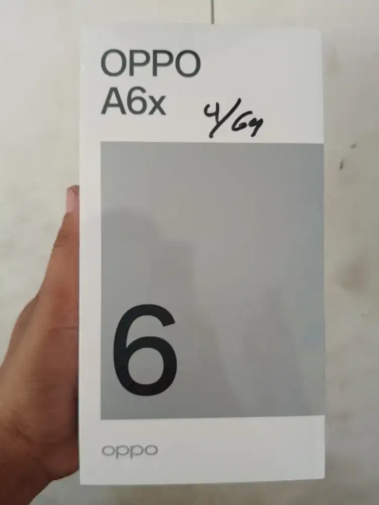 new oppo a6x 4/64 garansi resmi