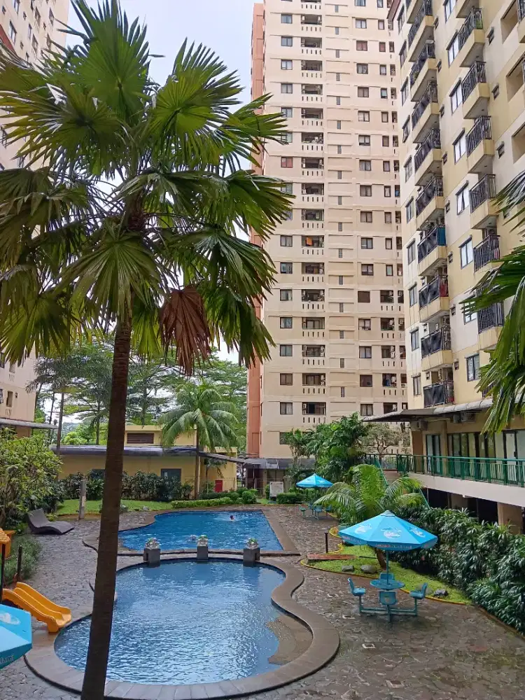 Apartemen kebagusan,studio lt 15 'SHM' hrg 260jt dekat Stasiun KA