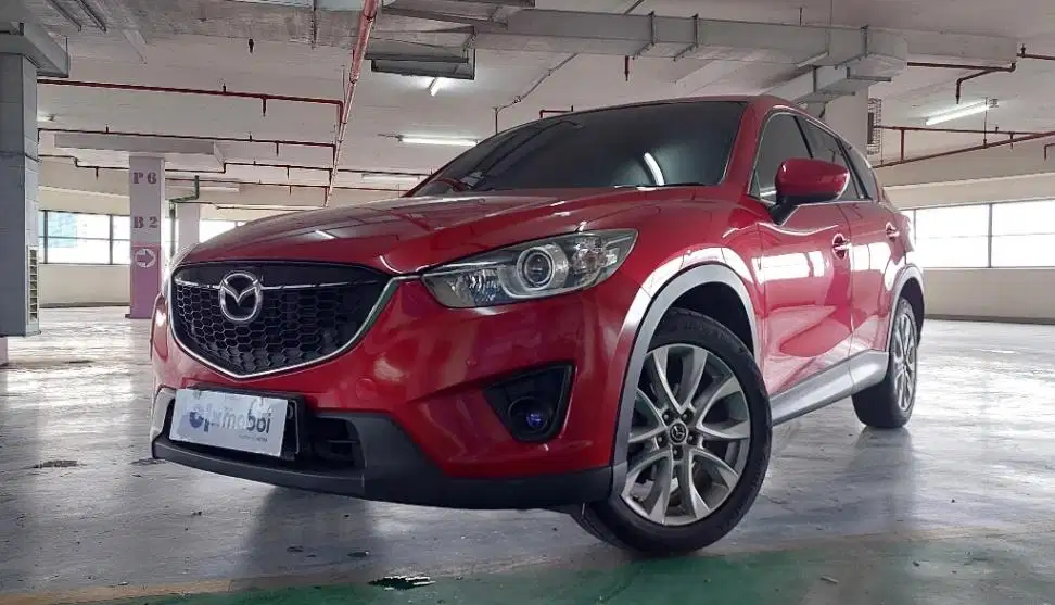 Garansi Mesin 1th TDP 8,JT Mazda CX-5 2.5 Bensin-AT Merah 2013