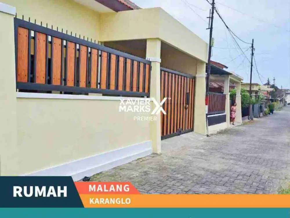 Dijual Rumah Baru Dekat Exit Tol Singosari di Karanglo, Malang
