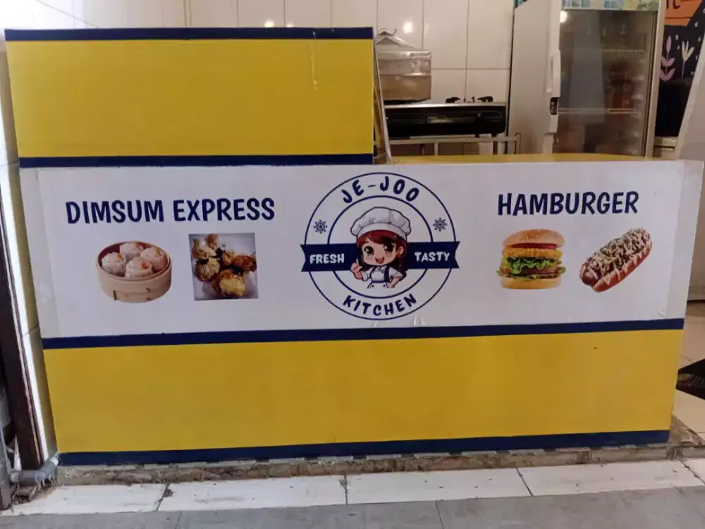 Jual booth jualan makanan/ kedai