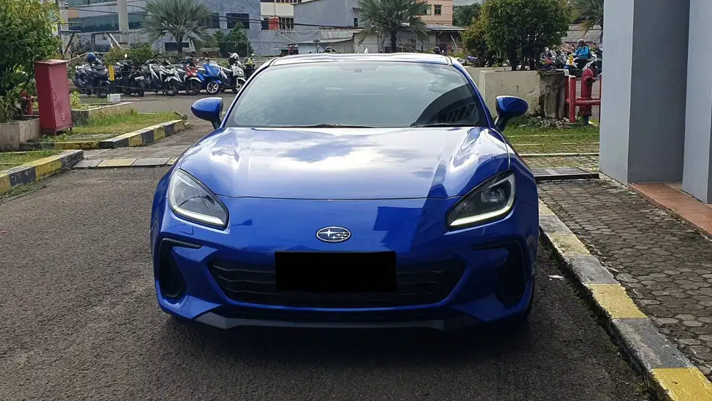 Subaru New BRZ 2.4 AT Blue On Black NIK 2022 Like New Low Km Record