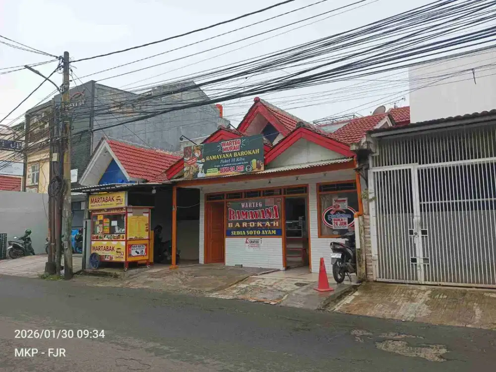 Rumah Tinggal Sekaliam Tempat Usaha di Galaxy