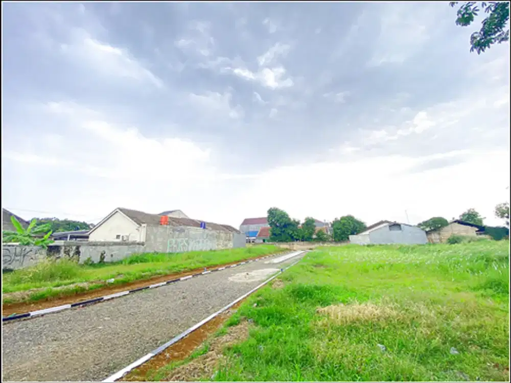 Kavling Siap Bangun, 10 Menit Stasiun Cilebut, SHM Pecah