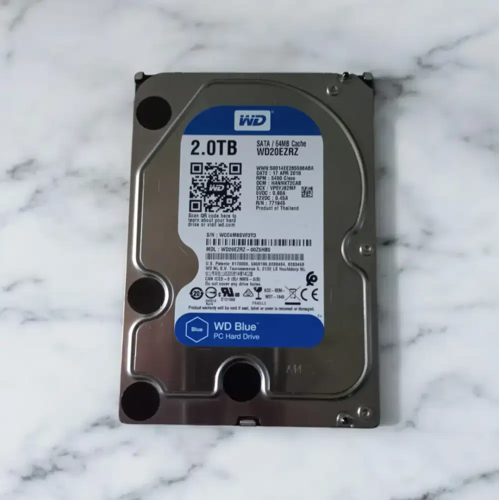 HDD 3.5 WD Blue 2TB