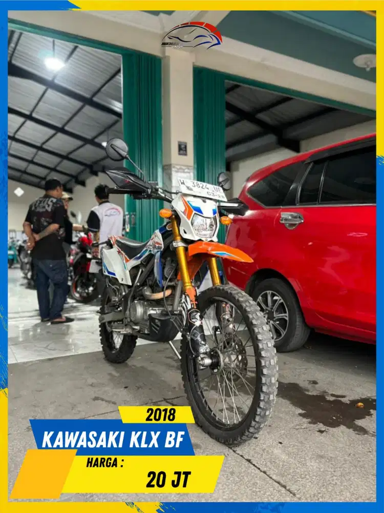 KAWASAKI KLX BF 2018 PLAT W NEGO LURR HIKMAH MOTOR KEPUH MALANG