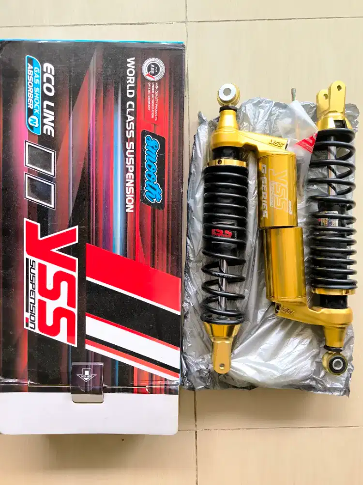 SHOCKBREAKER YSS PCX 160 G PLUS GOLD EDITION SMOOTH-B/BLACK/GOLD