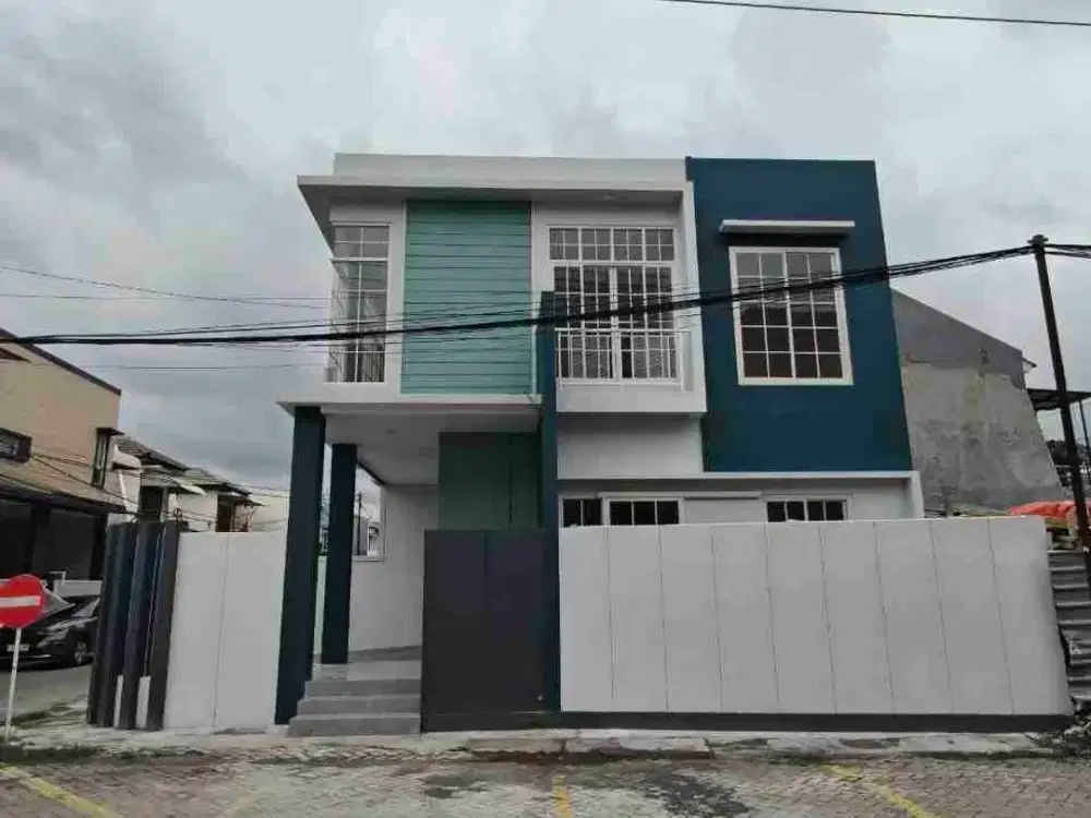 LEBAK TYPE HOOK‼️Rumah Baru Gress 2 Lantai dekat Kenjeran Row Jalan 3 Mobil