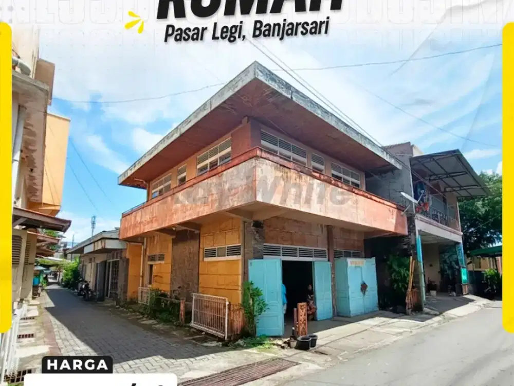 Dijual Rumah Luas di Kawasan Bisnis Pasar Legi Solo – Hitung Tanah!