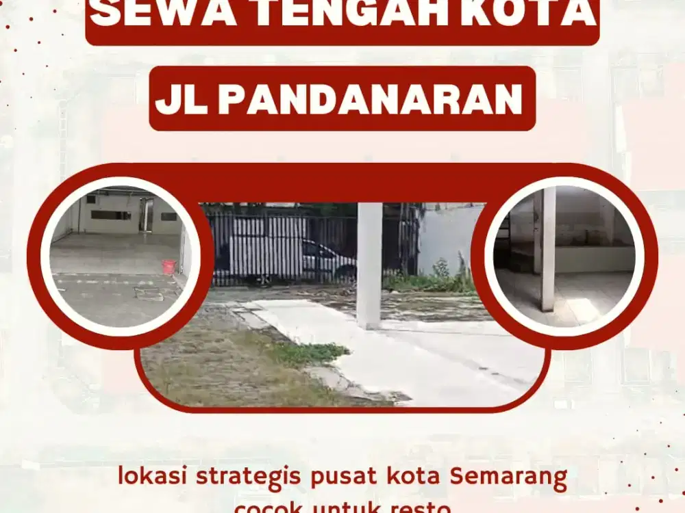 Sewa Lahan Segitiga Emas Semarang Jalan Pandanaran